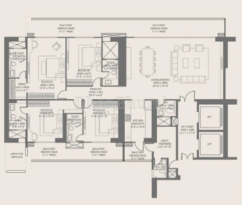 4BHK ,Godrej Sora | Dhanbhumi